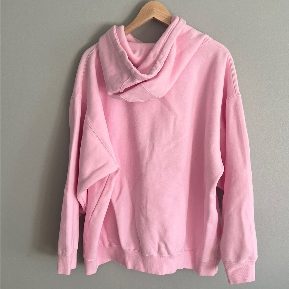 Women’s Pink Hoodie with Floral Maui Hawaii Embroidery Size 2XL - Picture 2 of 6